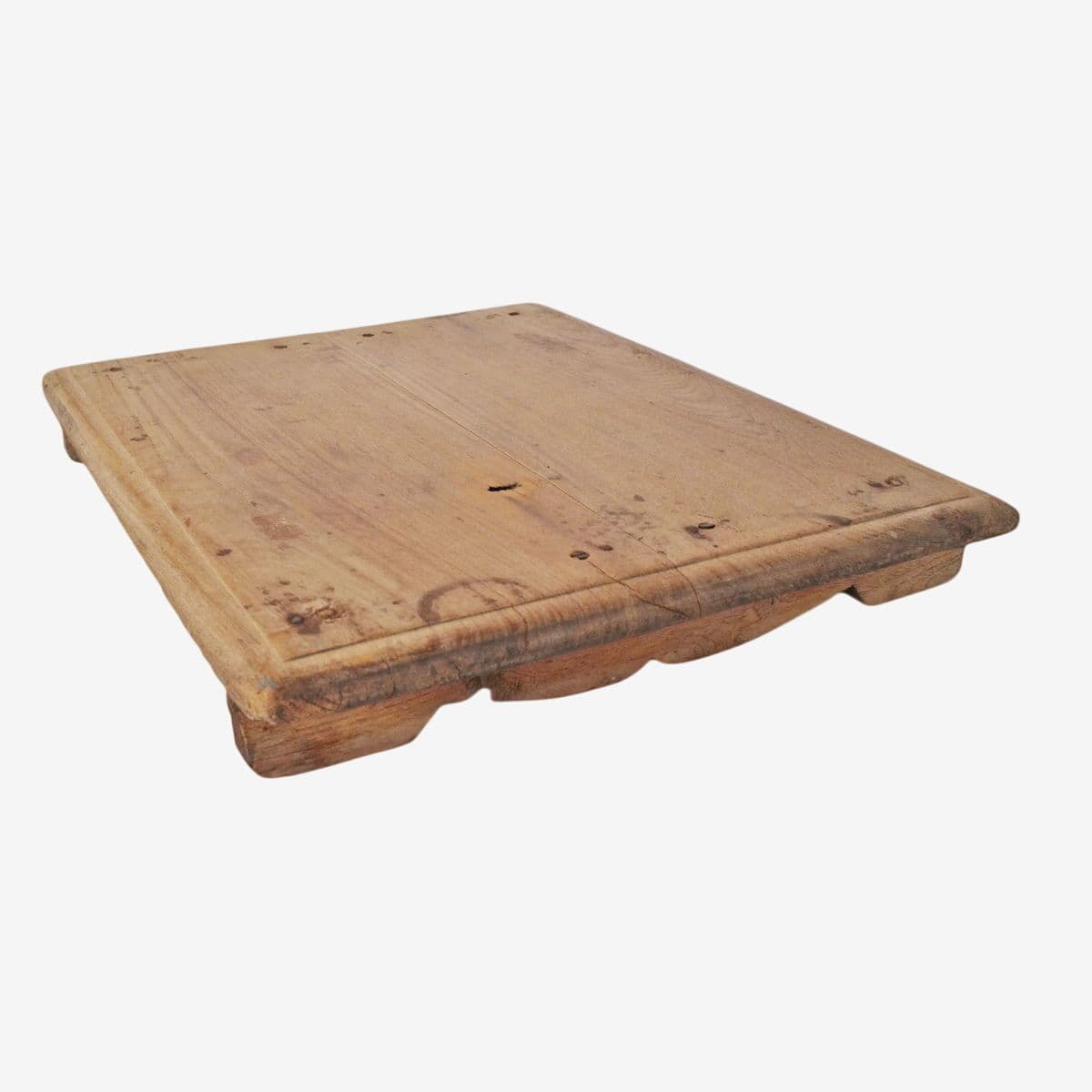 Vintage Teak Low Bajot Tray - Image 1