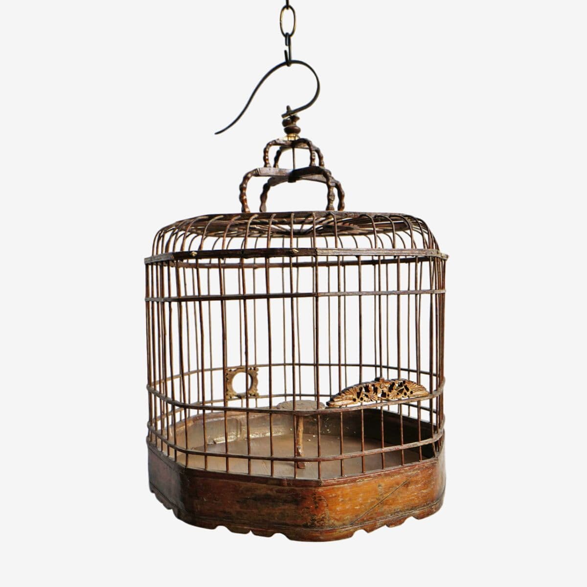 Vintage Chinese Bird Cage - Image 1