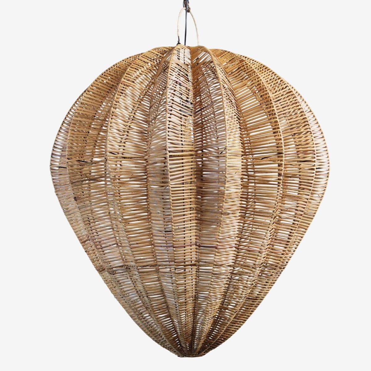Honey Rattan Starfruit Lantern Large - Image 1