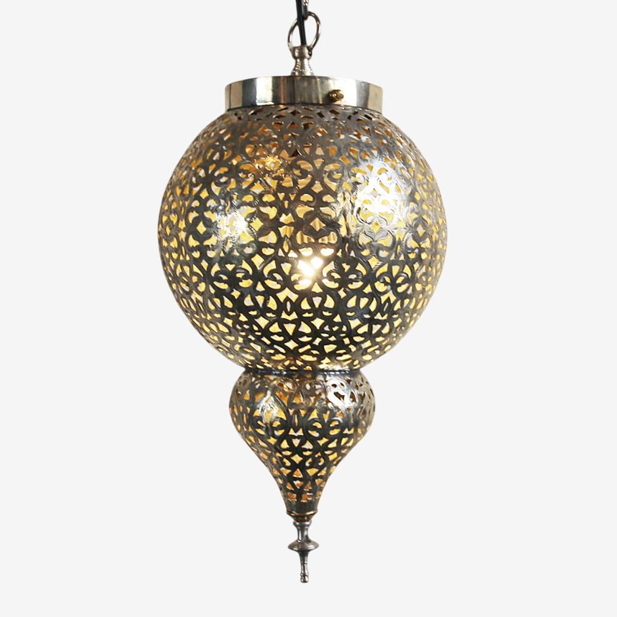Nickel Serouj Lantern - Image 1
