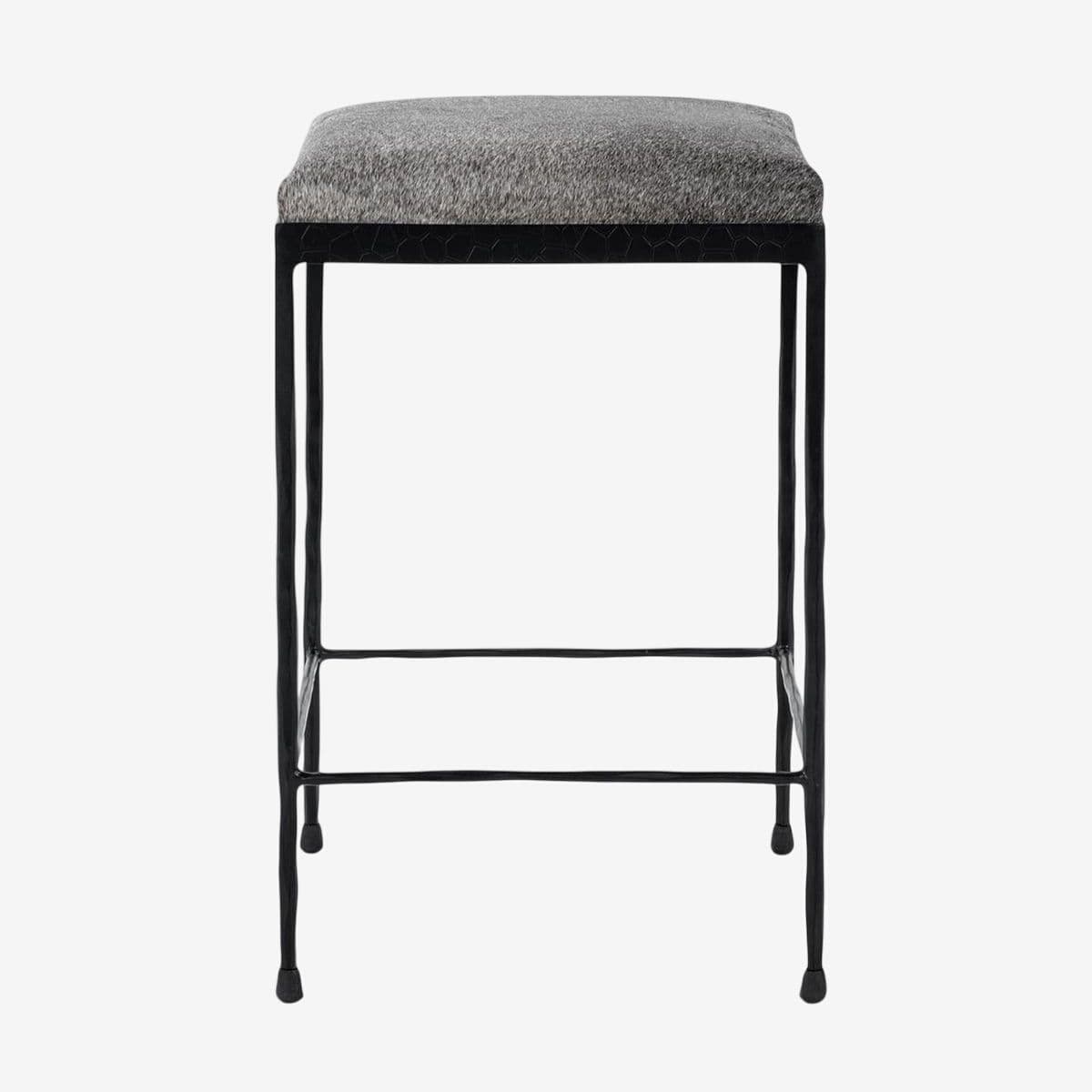 Grey Hide Counter Stool - Image 1