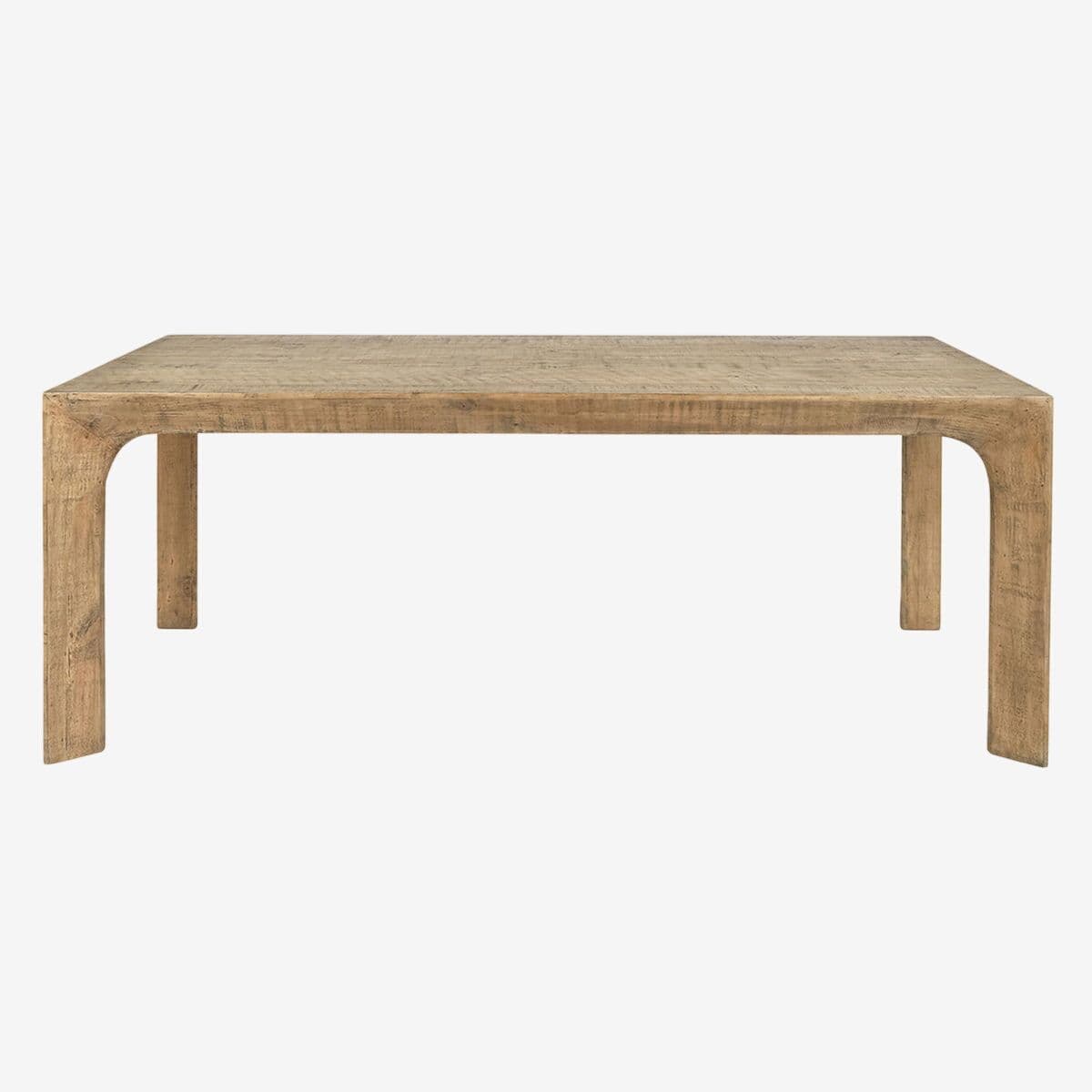 Modern Salvaged Pine Dining Table - Image 1