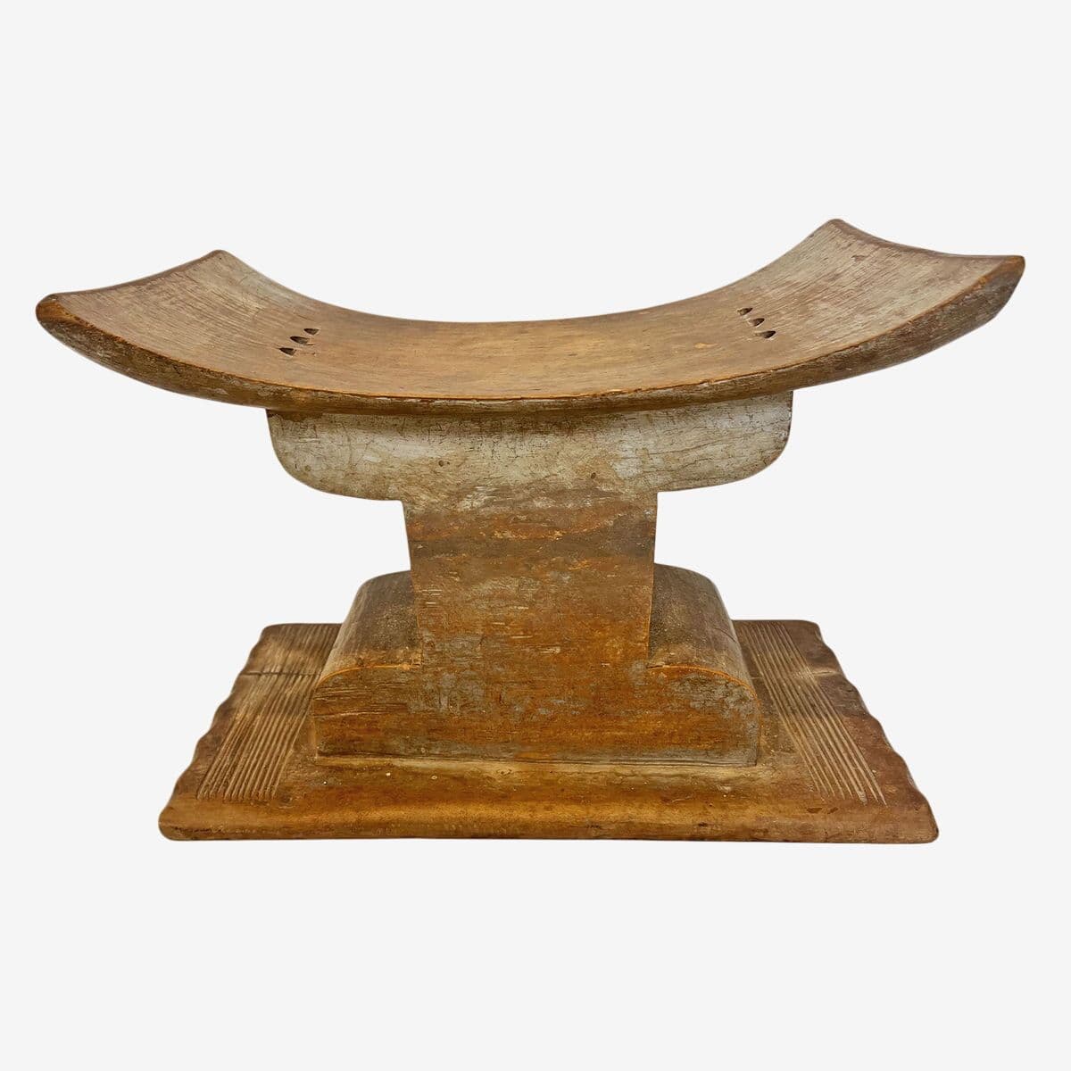 Original Vintage Asante Stool - Image 1