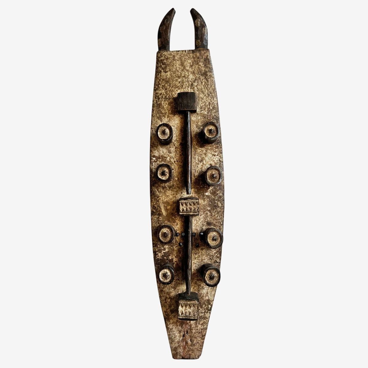 Vintage Elongated Grebo Mask - Image 1