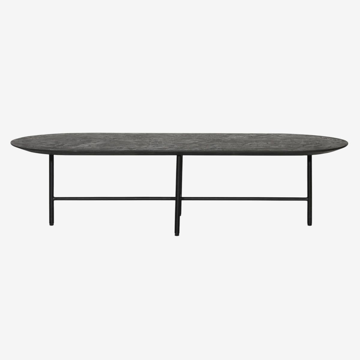 Oval Black Nueve Coffee Table - Image 1