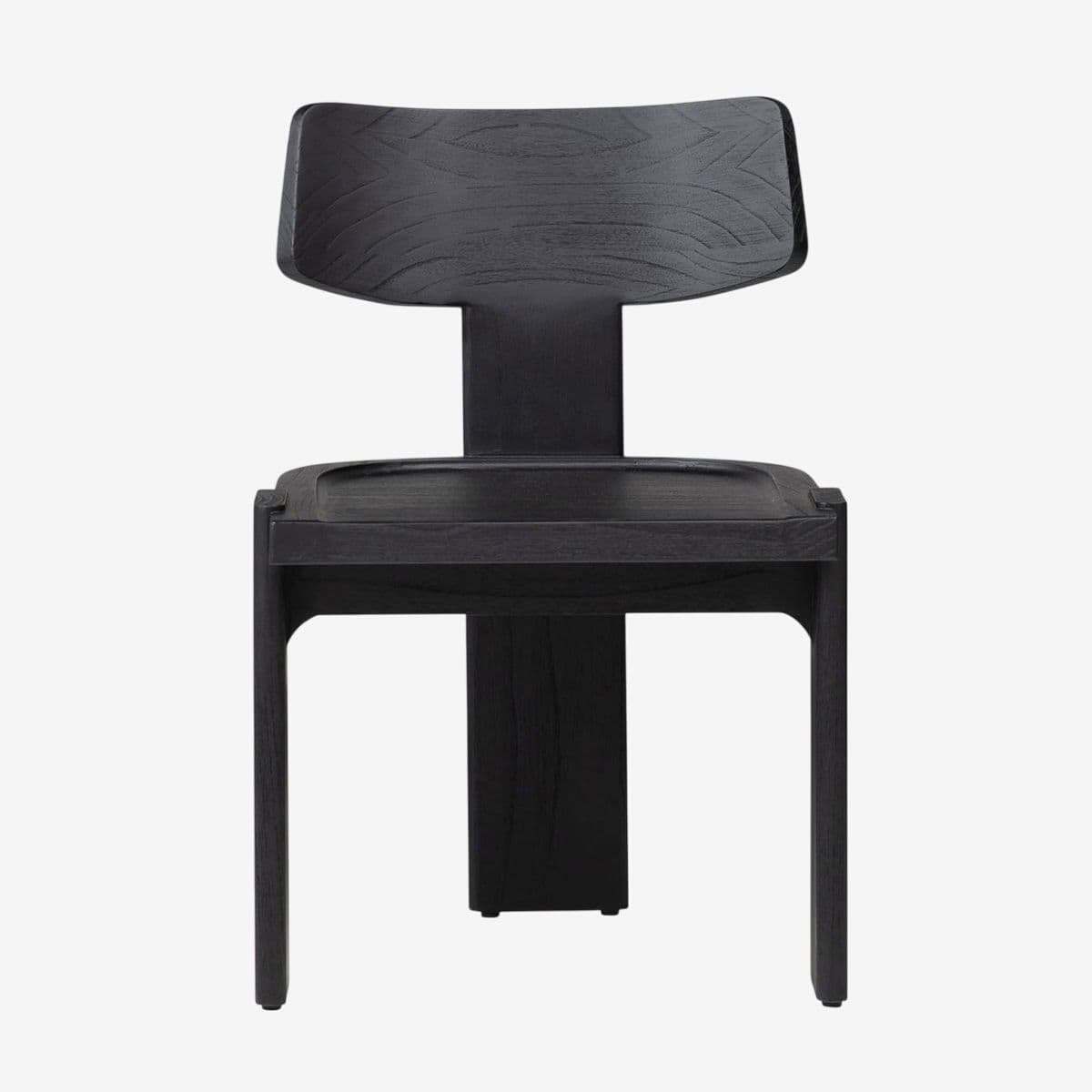Black Tribeca Wood Dining Chair - Image 1