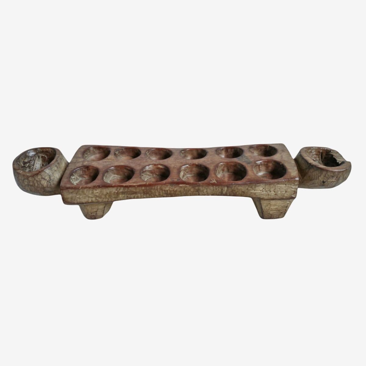 Old Mancala Game Board Nigeria - Image 1