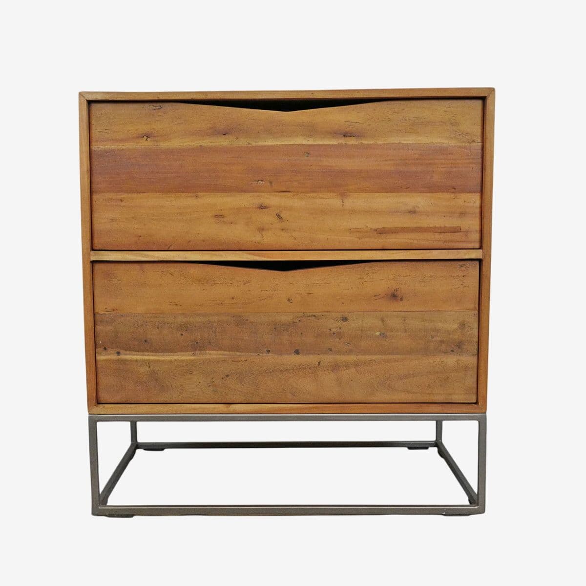 Salvaged Modern Bedside Table - Image 1