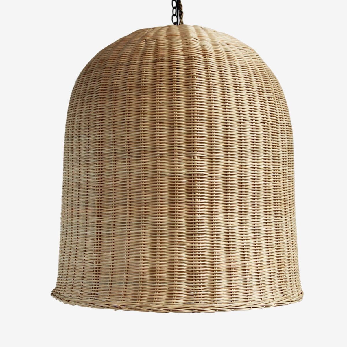 Raw Wicker Dome Lantern XL - Image 1