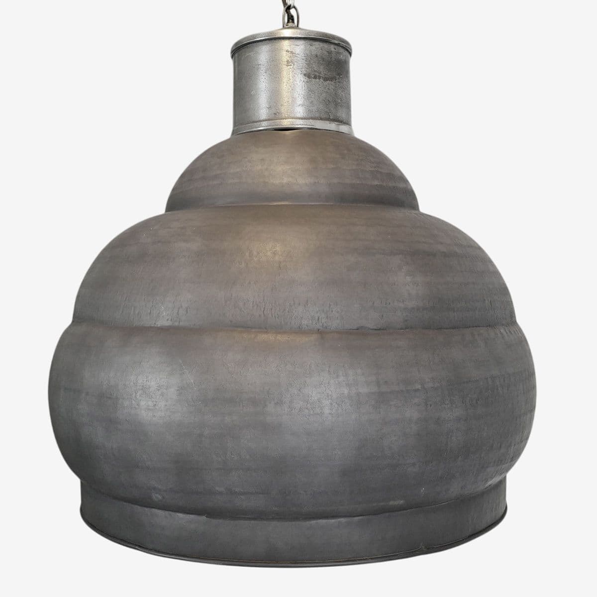 Large Hammered Vintage Kong Pendant - Image 1