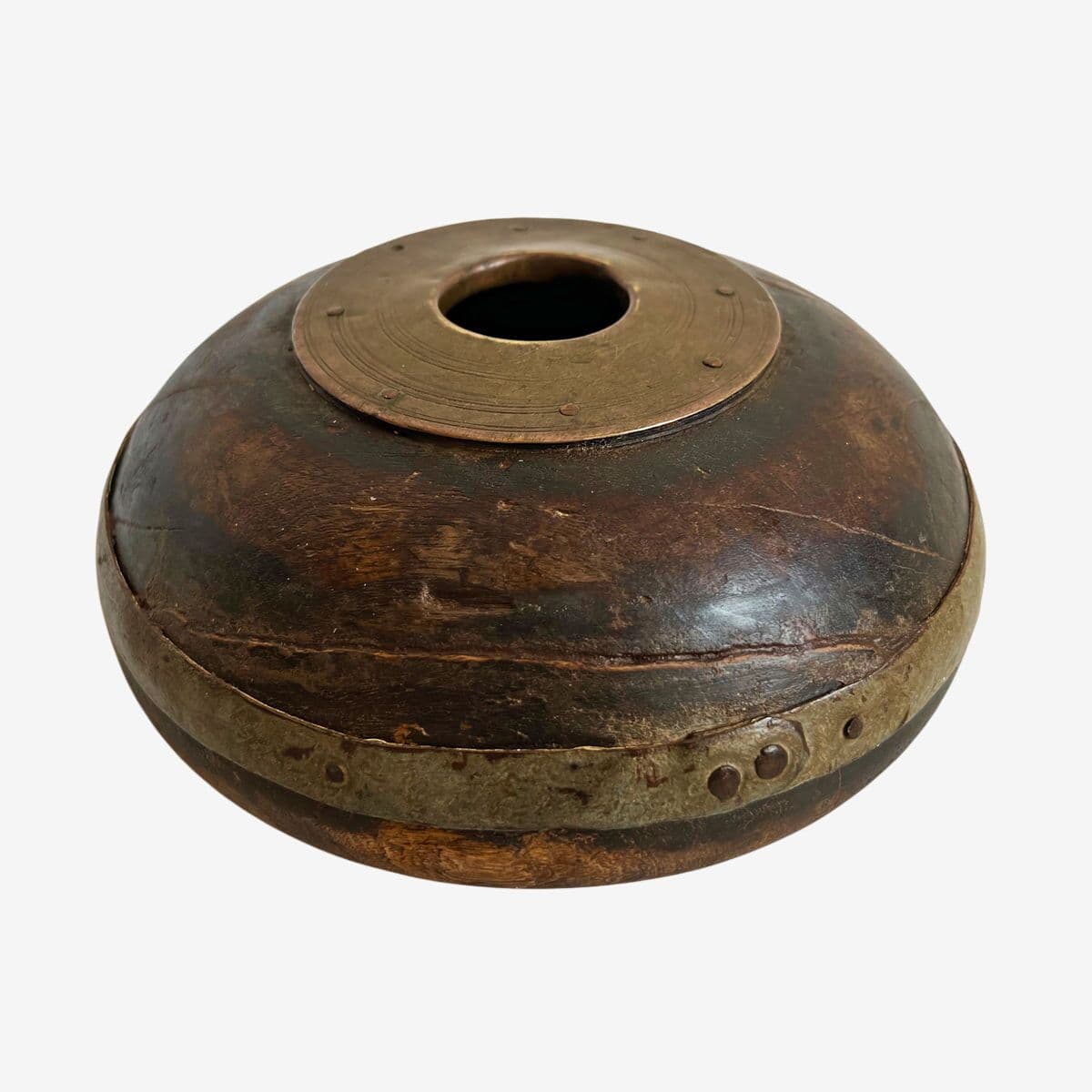 Antique India Tobacco Container