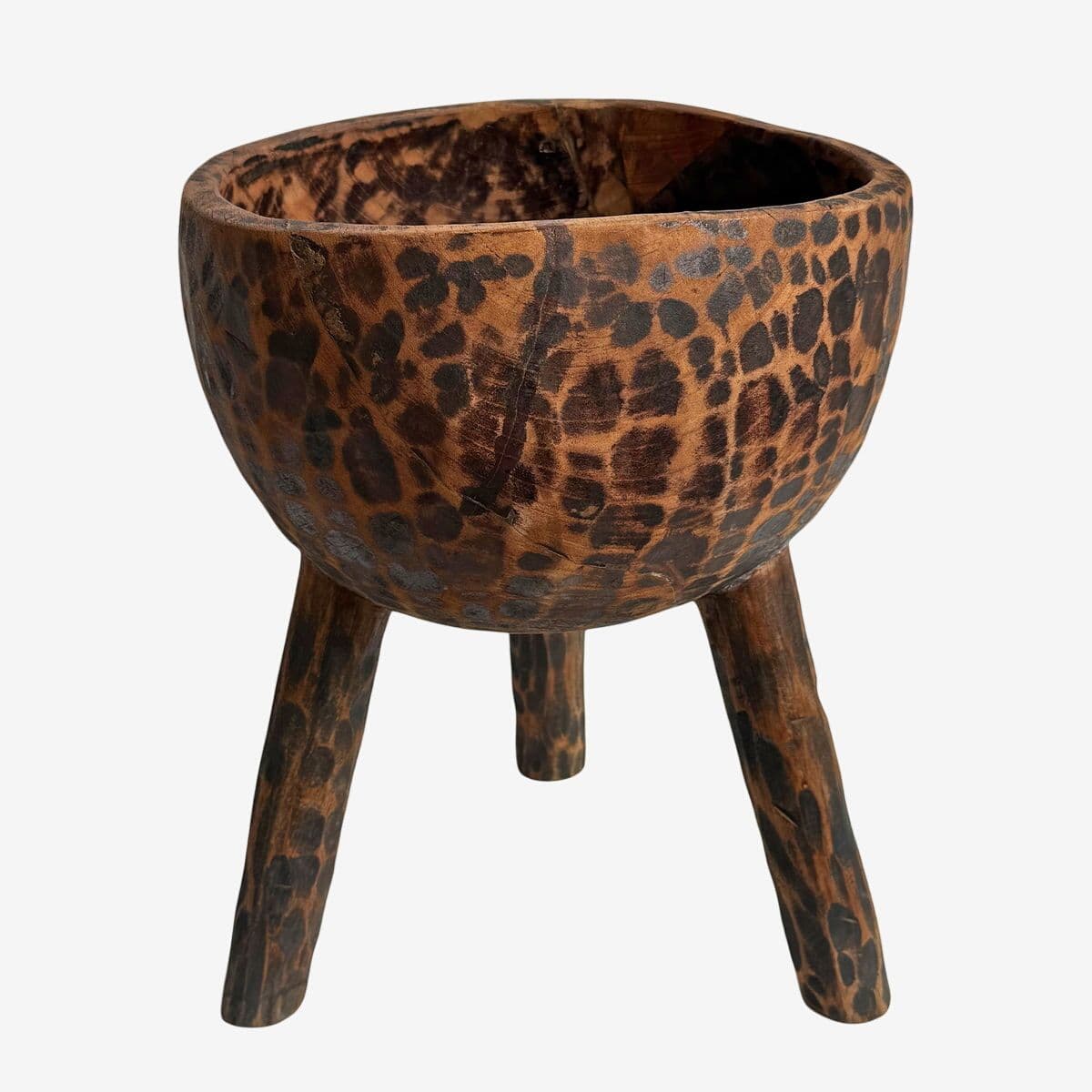 Wood Bowl on Legs