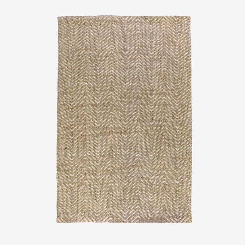 Zig Zag Natural/Bleach Rug - Image 1