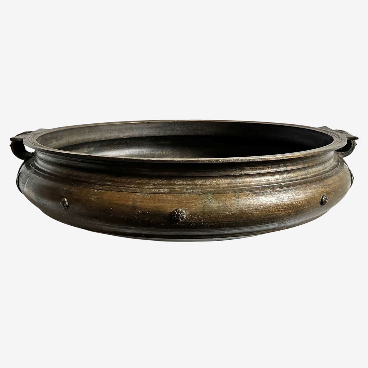 Antique Bronze Urli Bowl - Image 1