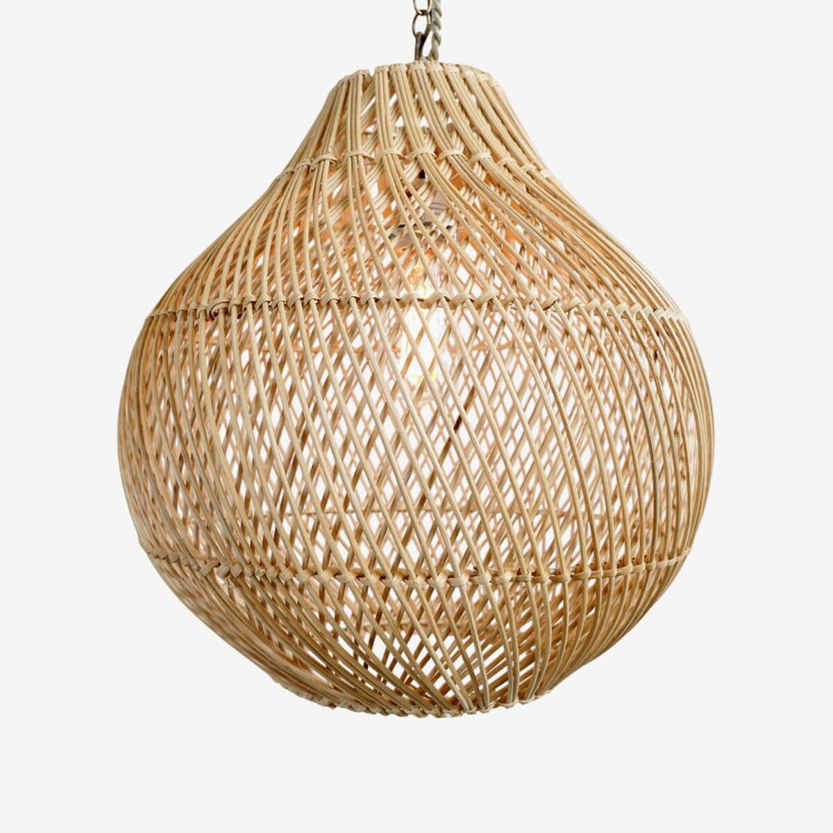 Natural Wicker Bawang Pendant Light Medium - Image 1