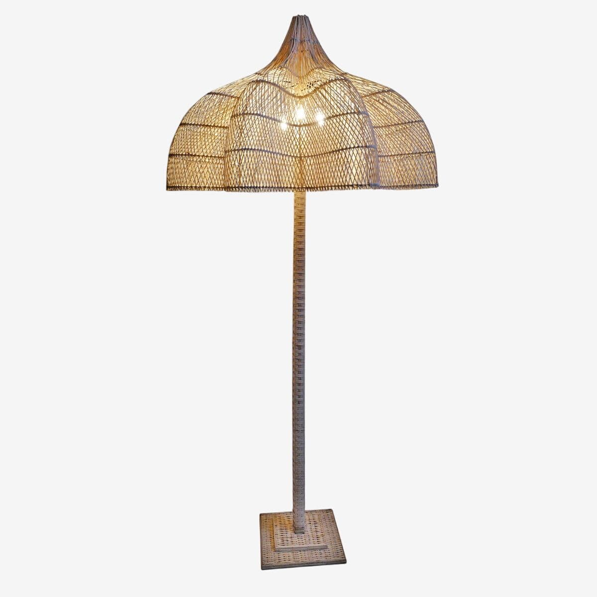 Matador Rattan Floor Lamp - Image 1