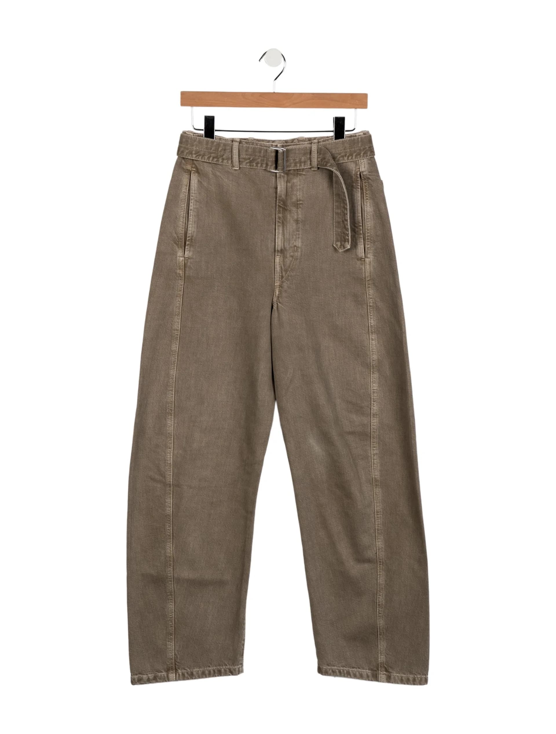Lemaire High-Rise Wide Leg Jeans