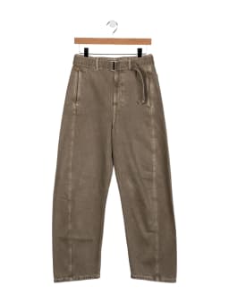 Lemaire High-Rise Wide Leg Jeans