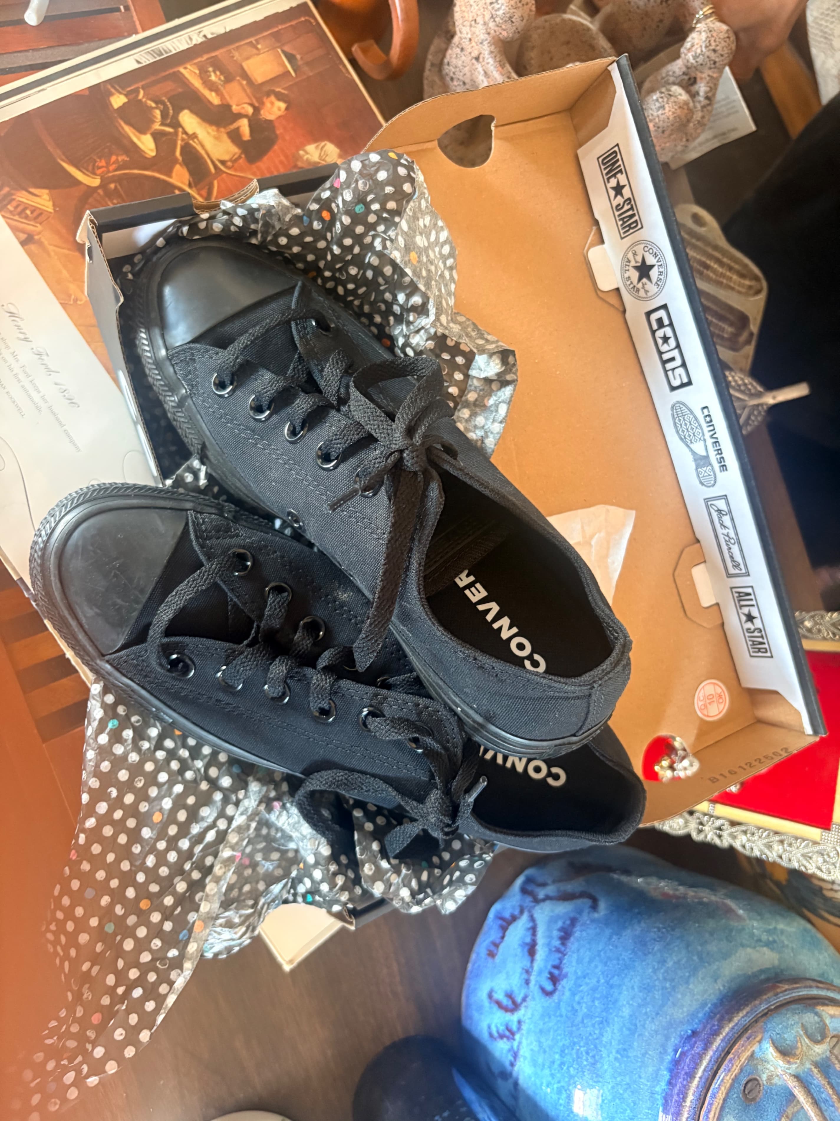 Converse All Star Black Low Top Sneakers