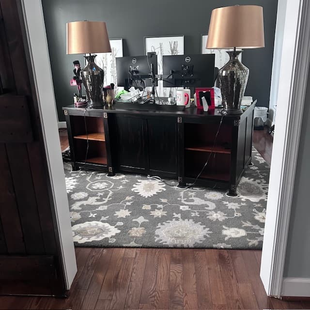 Arhaus Executive Desk & Storage – Designer Quality - Image 1