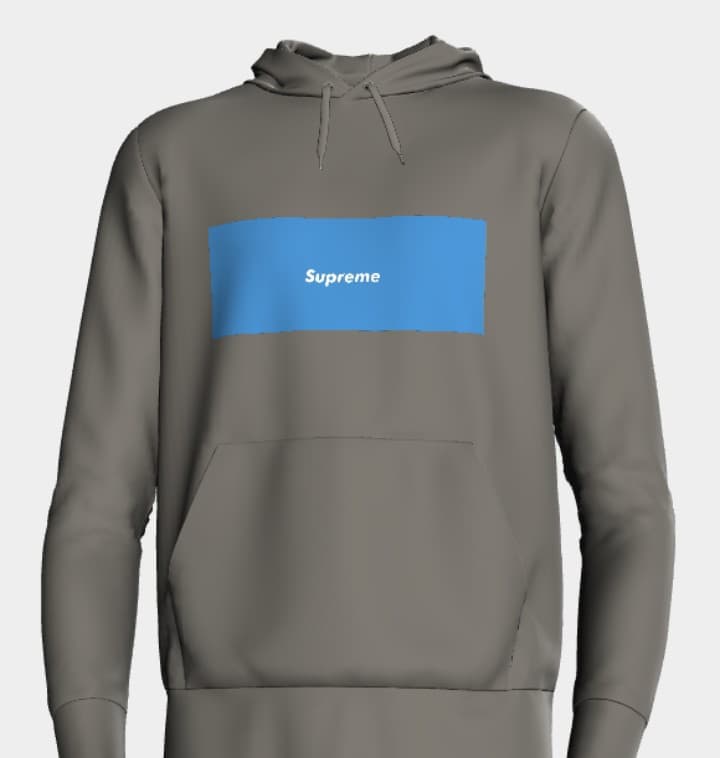Louis Vuitton Supreme Collaboration Hoodie