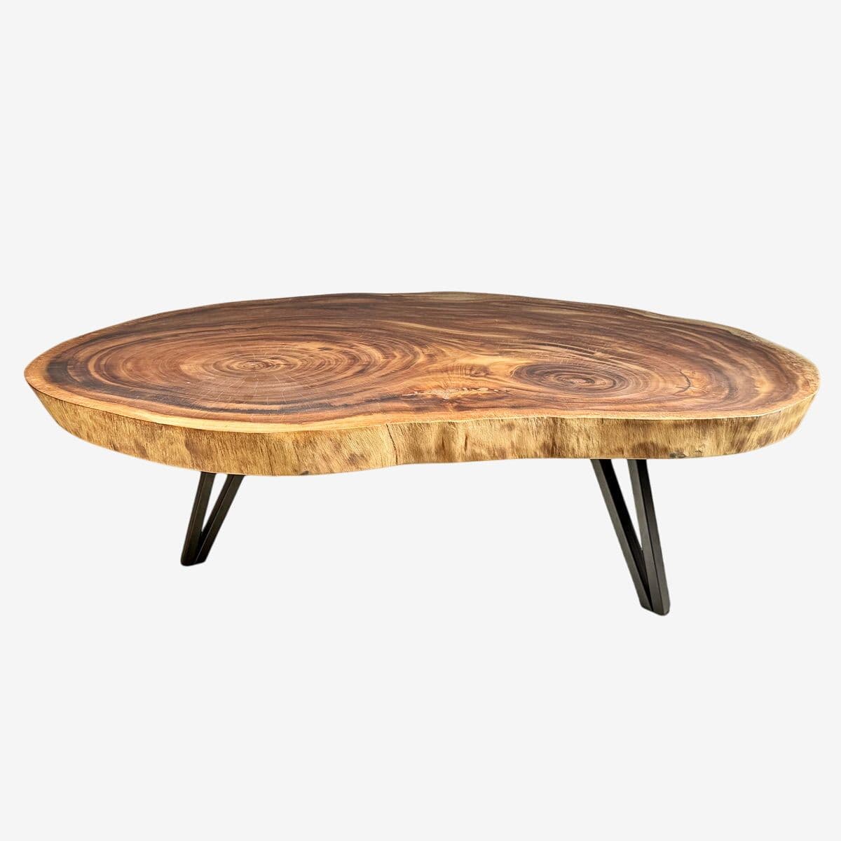 Natural Edge Slab Coffee Table