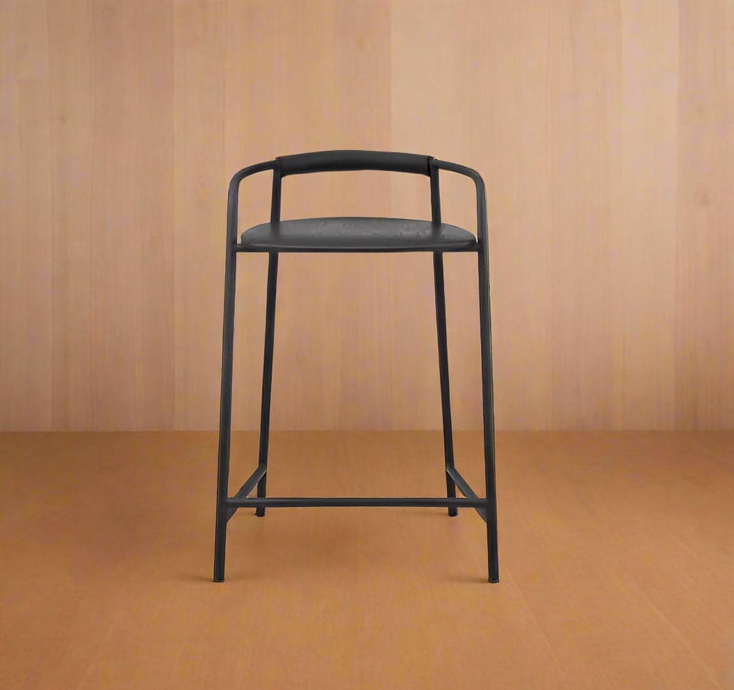 PENDING - Sundays Slow Morning Counter Stool Black Metal FFW258-502 - Image 1