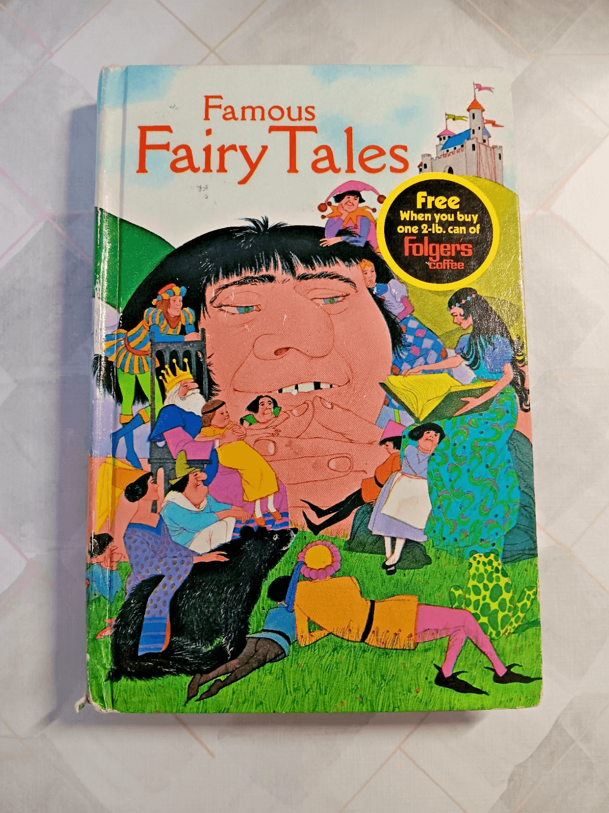 Vintage Famous Fairy Tales Whitman 1971 Illustrated by Les Gray HC Book - Image 1