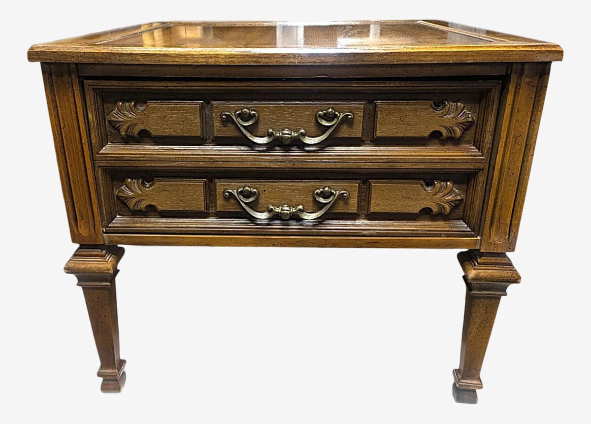 Mid-Century Italian Provincial Style End Table - Image 1