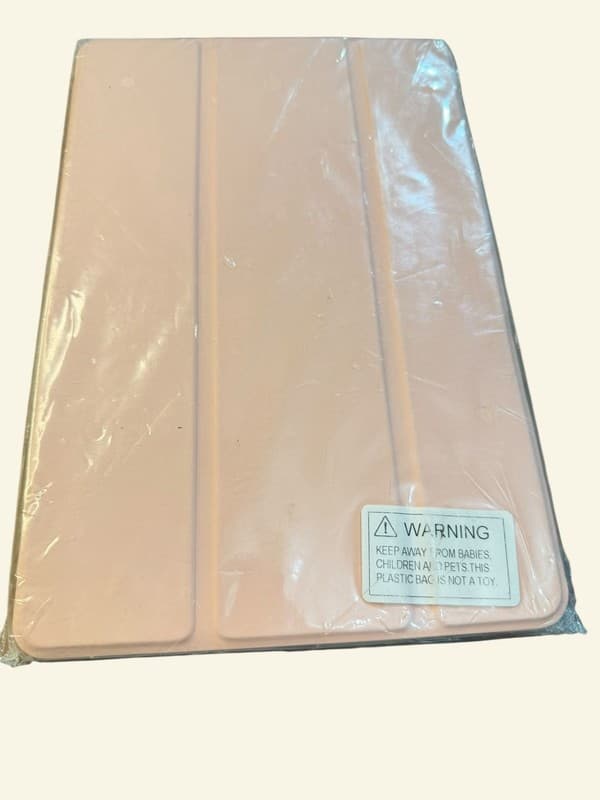 Hybrid Slim Pink Tri-Fold Smart Folio Case for Samsung Galaxy Tab A9 Plus - Image 1