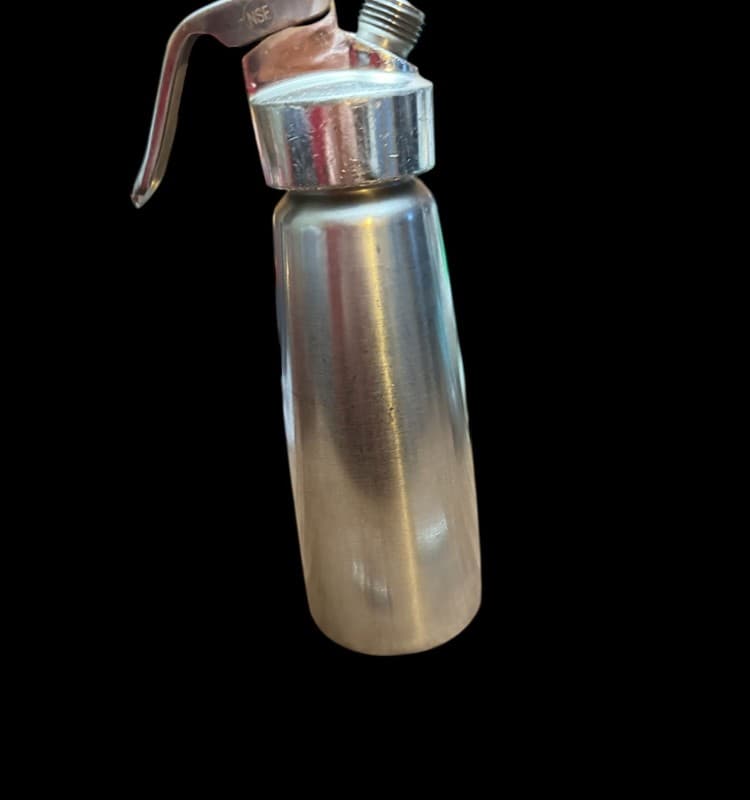 Vintage ISI Stainless Steel Soda Siphon Vienna Austria Barware - Image 1