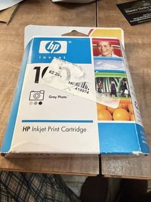 Genuine HP 100 C9368AN Photo Gray Ink cartridge for Deskjet Officejet Printer - Image 1