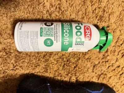 NEW 7-Pack CRC H1 NSF Food-Grade Silicone Spray – Multipurpose Lubricant Sealed - Image 1