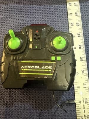 Tech Toyz Aeroblade Glow in the Dark RC Helicopter Transmitter Remote Control - Image 1