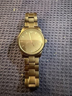 FMD FMDGF015 Dark Gold Tone Quartz Analog Men's Watch Japan Mvmt - Image 1