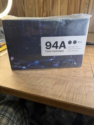 Generic 94A Black Toner M118dw M148dw M148fdw M149fdw New Sealed 2-Pack - Image 1