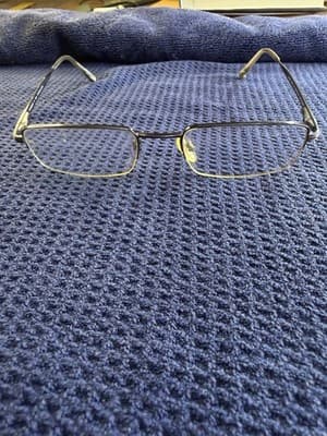 Charmant CH8181 GR Pure Titanium Eyeglasses Gray 53-19-145 No Nickel Allergy - Image 1