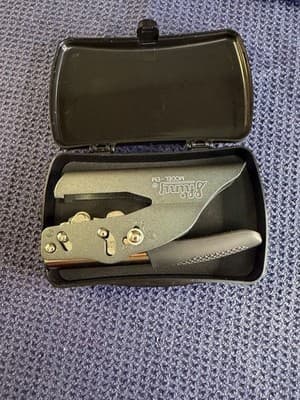 Shiny Notary Seal Embosser Hand Press Stamp Model - EM - With Protective Case - Image 1