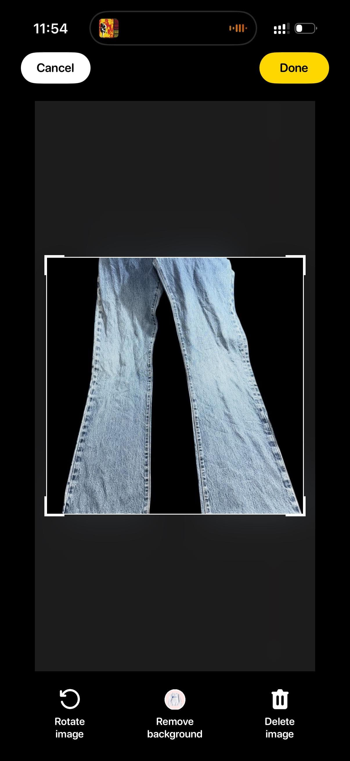 Vintage Levi’s Jeans Men’s Straight Leg Blue Denim w34” x l33” - Image 1