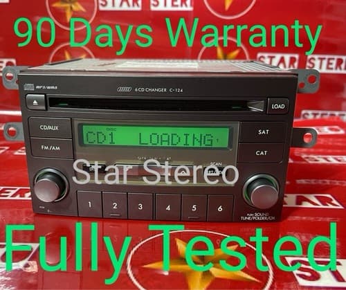 2005-2007 Subaru WRX Radio 6 Disc CD Stereo PF-2868A-A 05-07 SU121U - Image 1