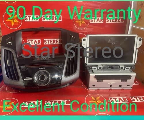 2012- 2014FORD FOCUS SONY NAVIGATION MP3 DISPLAY SCREEN SYNC 2 FACE CONTROL OEM - Image 1
