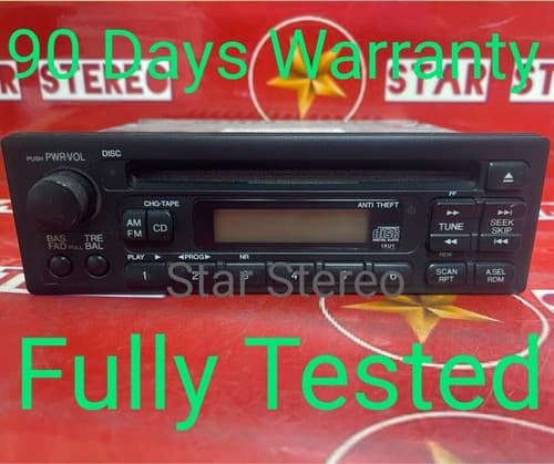 2003-2004 Honda Odyssey Am Fm Cd Player Radio Receiver 39100-S0X-A300 HO130U - Image 1