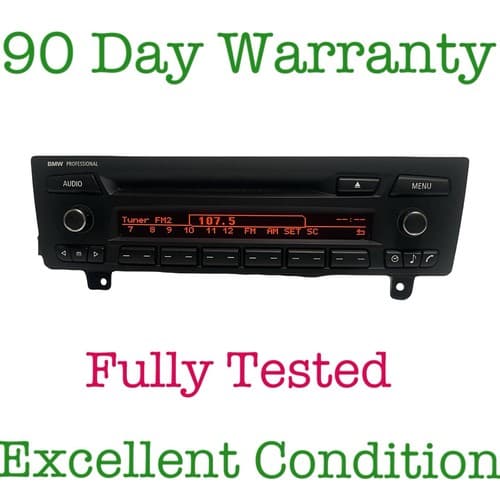 06 07 08 09 2010 11 BMW 1 3 Series Professional Radio M3 Z4 Stereo CD Player OEM - Image 1