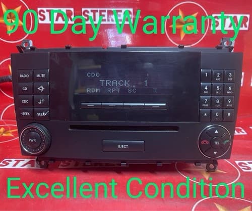 2005 2006 2007 MERCEDES BENZ OEM AM FM Radio CD Player A 203 870 51 89 ME110U - Image 1