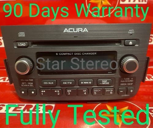 05 06 ACURA MDX Navigation GPS System Radio 6 CD Player 39100-S3V-A250 AC105FU - Image 1
