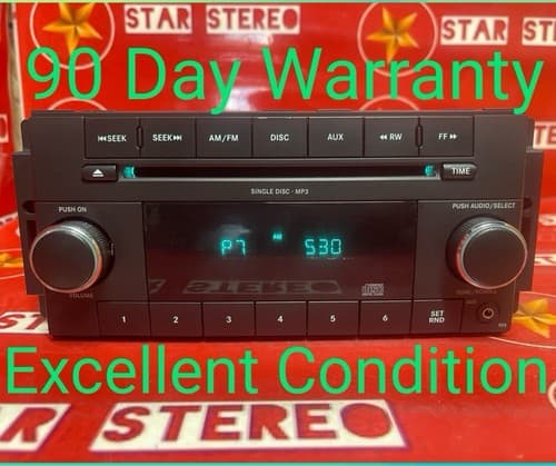 2008-2014 Dodge Chrysler Jeep Radio Cd Mp3 P68021159AD CH119U - Image 1