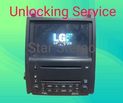 GMC GM Chevy Chevrolet Cadillac Navigation GPS Radio Unit UNLOCKING SERVICE VIN - Image 1