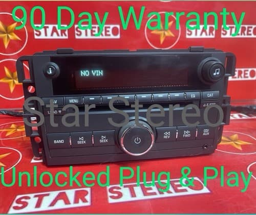 UNLOCKED 7-9 Suzuki Grand Vitara XL7 Radio 6 Cd Player & Aux 25920407 SUZ107U - Image 1