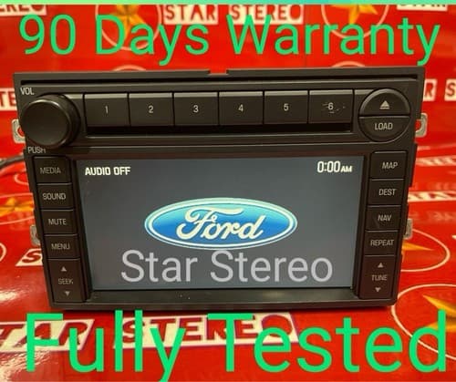 6F9T18K931AD FORD AM/FM 6-CD NAVIGATION 6F9T-18K931-AD 2006 FREESTYLE FO183U - Image 1