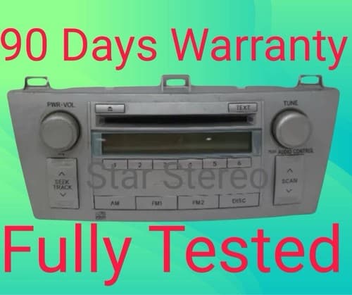 2004-2006 Toyota Solara AM FM Radio CD Player A51806 86120-AA140 TO134U - Image 1